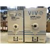 Image 1 : 2 BOXES OF CAT-6 CABLE APPROX 2000FT