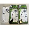 Image 2 : 3 FOOT JOY GOLF GLOVES, CALAWAY DIVOT REPAIR TOOLS, AND 8 NEW SETS OF GOLFKICKS SPIKES FOR ORDIANRY 