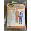 Image 2 : NEW FLAME RESISTANT ARC RATED COTTON COVERALL AND 12 PAIRS NEW COLD GRIP GLOVES SIZE MEDIUM