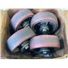 Image 1 : 4 LARGE HEAVY DUTY CASTERS