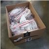 Image 1 : BOX OF NEW 3M N95 NIOSH INDIVIDUALLY WRAPPED FACE MASKS