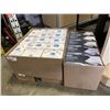 Image 1 : BOX OF 500 SAFEMASK DISPOSABLE MASKS AND BOX OF NEW SINGLE USE PEDIATRIC FACE MASKS