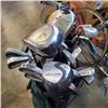 Image 3 : CADIE GEAR GOLF BAG WITH ASSORTED GOLF CLUBS, JUNIOR BAG AND CLUBS AND GOLF CART