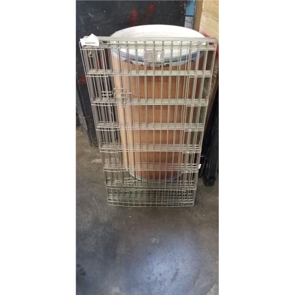 METAL FOLDING PET KENNEL