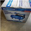 Image 2 : AS NEW MASTERCRAFT PORTABLE AIR COMPRESSOR, 1/3HP 2 GALLON 125PSI