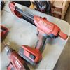 Image 2 : HILTI 4PC TOOL SET WITH 3 BATTERIES AND CHARGER, IN HILTI TOOL BAG, TESTED WORKING