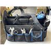 Image 2 : TOOL TOTE WITH ASSORTED HAND TOOLS