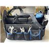 Image 2 : TOOL TOTE WITH ASSORTED HAND TOOLS