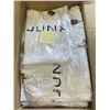 Image 1 : 9 NEW "JUNK" BRAND WHITE HOODIES