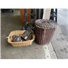 Image 1 : 2 LARGE BASKETS AND CONTENTS