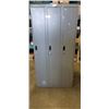 Image 1 : 3 DOOR BANK OF LOCKERS, 6FT TALL, 3FT WIDE