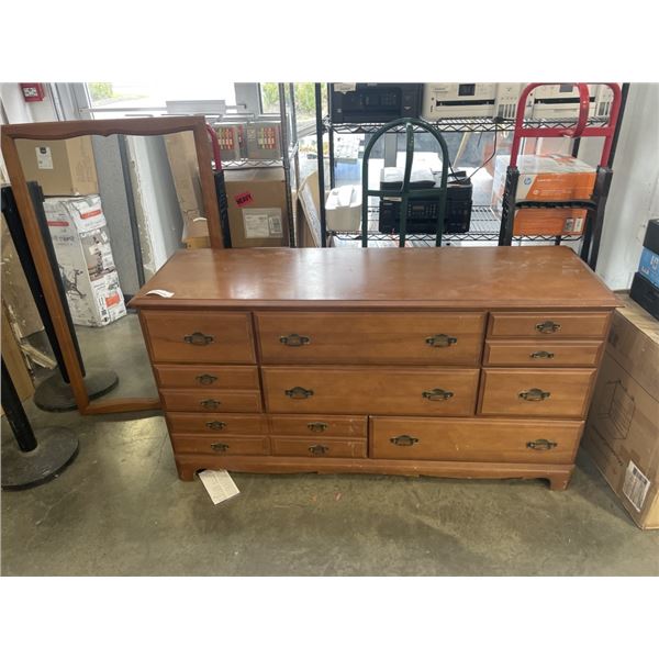 MAPLE DRESSER, ANTIQUE FINISH