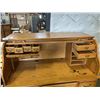 Image 8 : WHALEN OAK ROLL TOP DESK