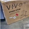 Image 2 : VIVO SIT TO STAND SINGLE MONITOR WORK STATION