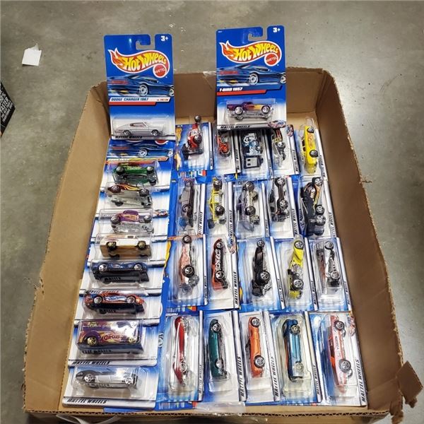 30 NEW/SEALED HOTWHEELS CARS