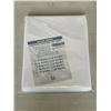 Image 2 : NEW QUEEN/ DOUBLE KHAKI DUVET COVER SET AND 5 NEW 72 X 76 WHITE SHOWER CURTAINS