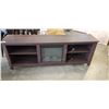 Image 1 : 70IN CONSOLE TABLE W/ ELECTRIC FIREPLACE