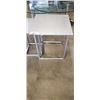 Image 2 : MODERN METAL NESTING TABLE SET