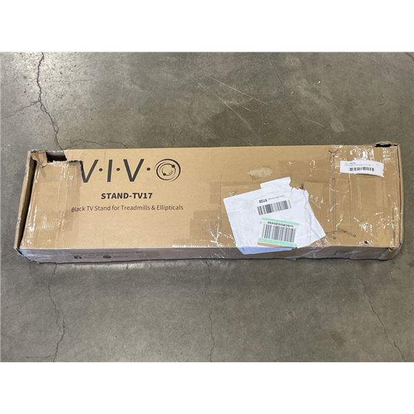 VIVO BLACK PORTABLE TV STAND