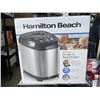 Image 2 : HAMILTON BEACH ARTISAN DOUGH AND BREAD MAKER - TESTED WORKING, RETAIL $149