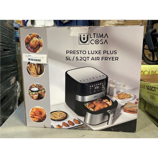 AS NEW 5L ULTIMA COSA PRESTO LUXE AIR FRYER TESTED WORKING