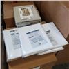 Image 1 : NEW QUEEN/ DOUBLE KHAKI DUVET COVER SET AND 5 NEW 72 X 76 WHITE SHOWER CURTAINS