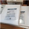 Image 2 : NEW QUEEN/ DOUBLE KHAKI DUVET COVER SET AND 5 NEW 72 X 76 WHITE SHOWER CURTAINS