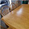 Image 2 : DINING TABLE W/ 8 CHAIRS