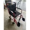 Image 2 : FOLDING WHEEL CHAIR W/ WEDGE CUSHION