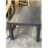 Image 2 : BLACK BENTWOOD CHAIR AND BLACK SIDE TABLE