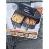 Image 2 : NINJA FOODI 6IN1 8QT DUALZONE AIR FRYER - TESTED WORKING, RETAIL $169