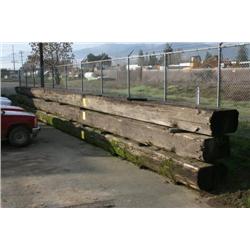 Old growth redwood timber, 19"x30"x60'