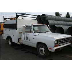 1985 Dodge mechanics truck