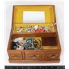 Image 1 : VINTAGE GUNTHER MELE WIND UP MUSICAL JEWELRY BOX F