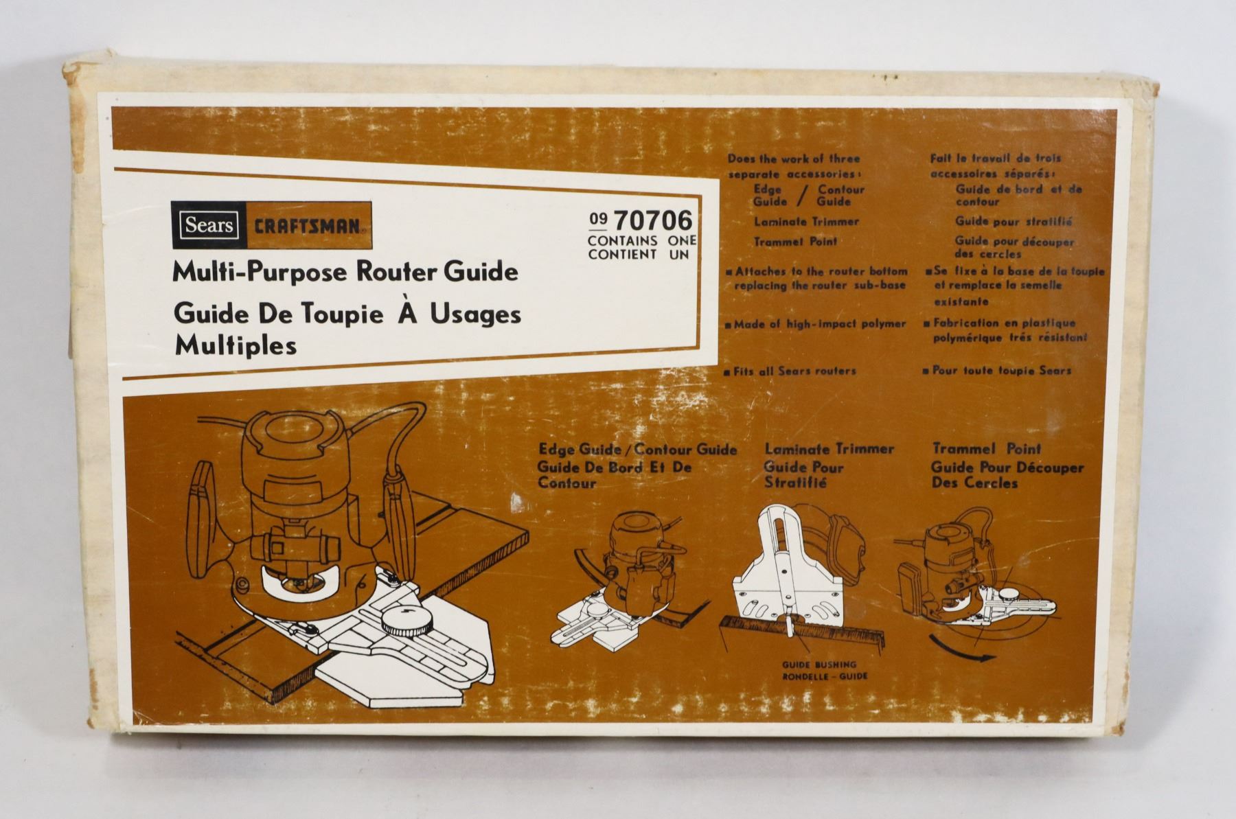 Craftsman Router Guide Kit SEARS CRAFTSMAN MULTI PURPOSE ROUTER GUIDE