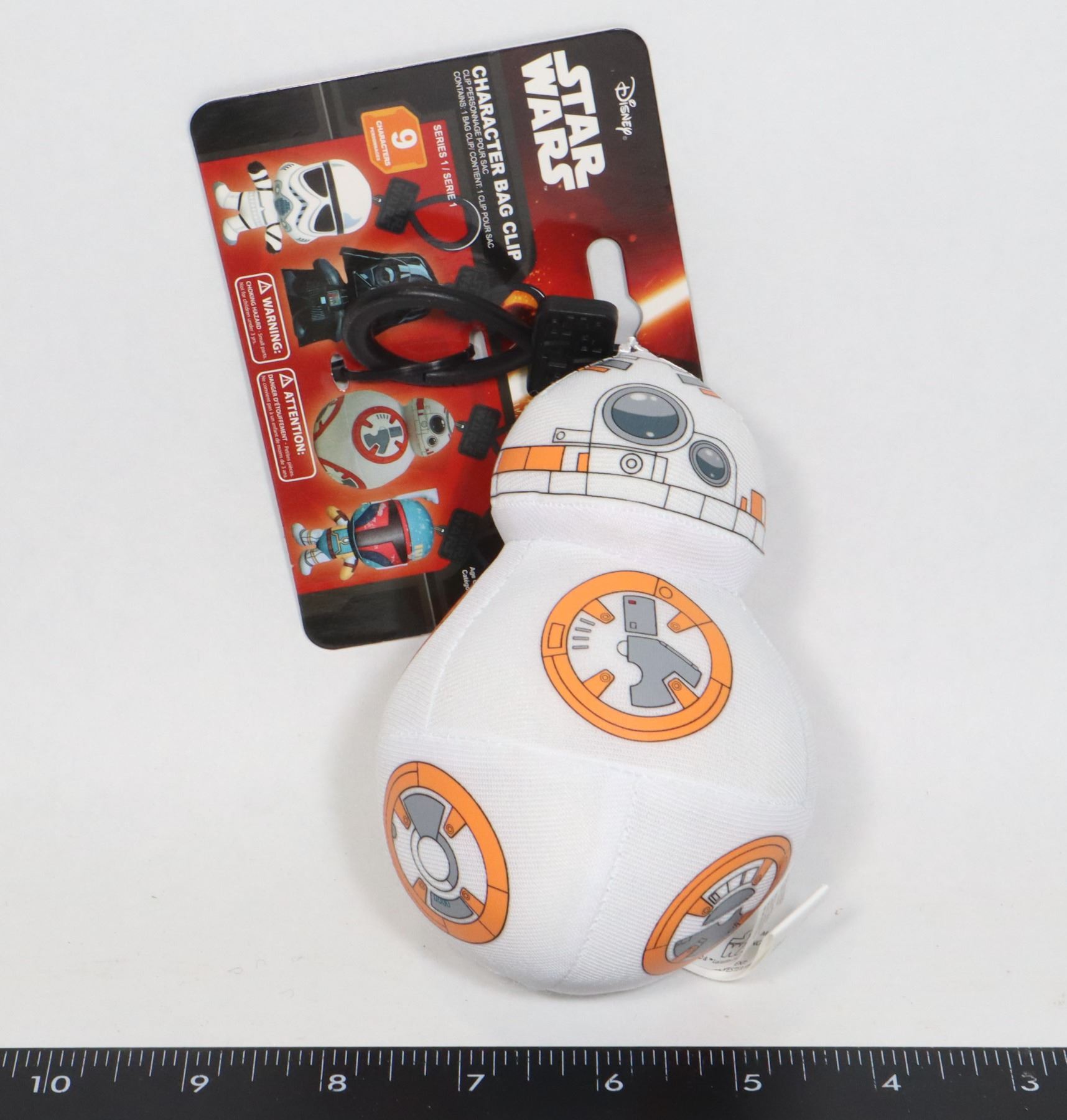 Star Wars BB-8 10.2cm Sprechen Plüsch Mit Clip Neu Etiketten The Force Awakens E - Foto 2
