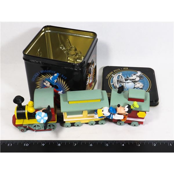 DISNEY TIN AND TRAIN TOY