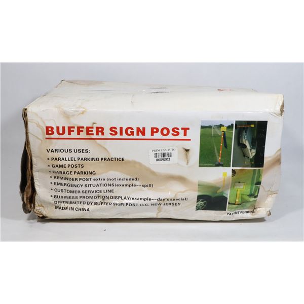 BUFFER SIGN POST