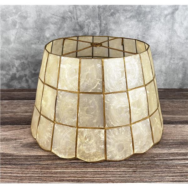 Shell Disc Lamp Shade Capiz Shell Lamp Shade