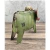 Image 4 : Decorative Tin Metal Garden Elephant