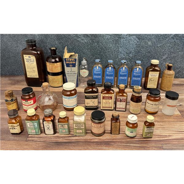 Antique Pharmacy Apothecary Bottles