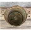 Image 5 : Antique Hand Hammered Copper Cauldron