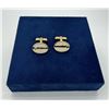Image 1 : Montana Picture Moss Agate Cufflinks