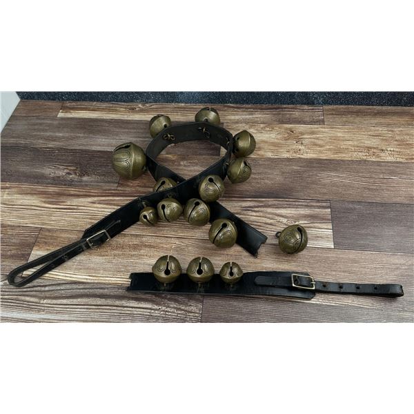 Antique Graduated Bronze Sleigh Bells