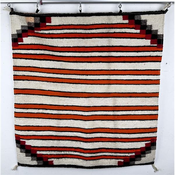 Navajo Indian Saddle Blanket Rug
