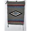 Image 1 : Mexican Navajo Indian Pattern Blanket Rug