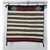 Image 1 : Navajo Indian Saddle Blanket Rug