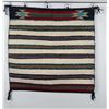 Image 2 : Navajo Indian Saddle Blanket Rug