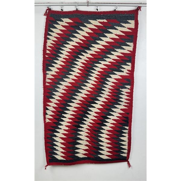Navajo Indian Blanket Rug Ganado Eye Dazzler