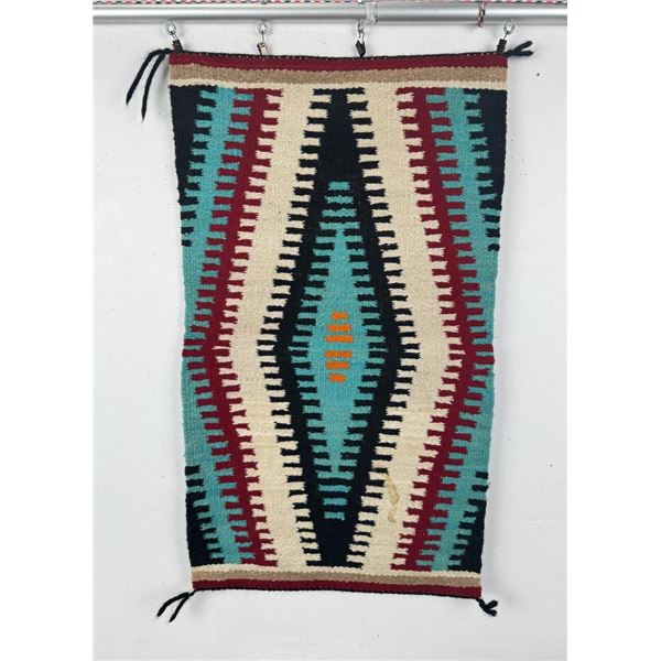 Navajo Indian Blanket Rug Eye Dazzler